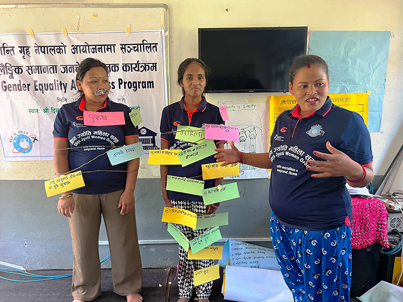 Renovation of the Shree Dibya Jyoti Rastriya Primary School in RampurJharana, Nepal with accompanying capacity building