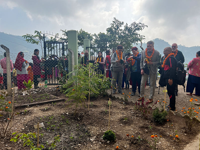 Donor visit and project inauguration Bangthala Nov 2025