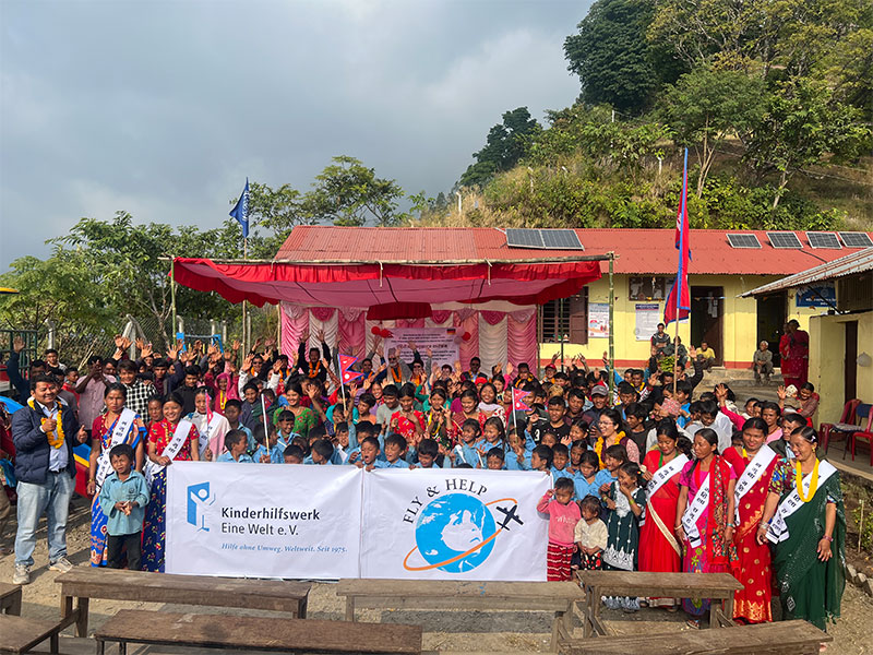 Donor visit and project inauguration Bangthala Nov 2025