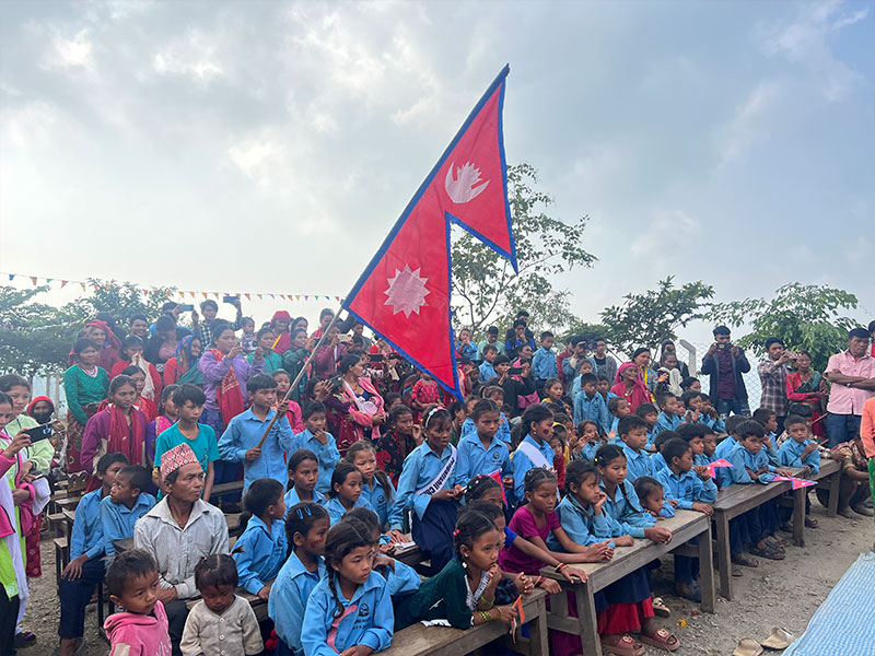 Donor visit and project inauguration Bangthala Nov 2025